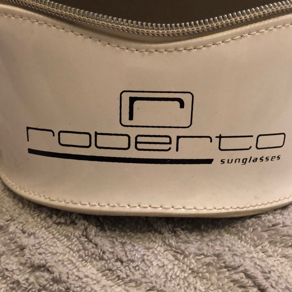 Roberto sunglasses zippered sunglasses case white - Picture 2 of 7